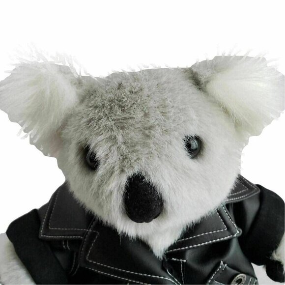 Koala Motorcycle Jacket Plush Plushie Stuffed Animal Build A Bear Workshop BABW - Picture 2 of 9